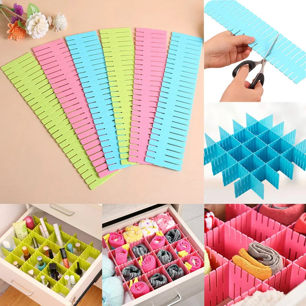 Combination Adjustable Drawer Organizer